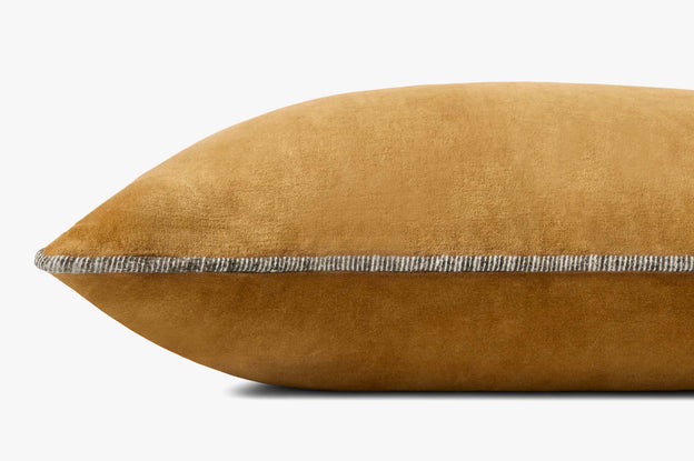 CHRIS LOVES JULIA GOLD PILLOW