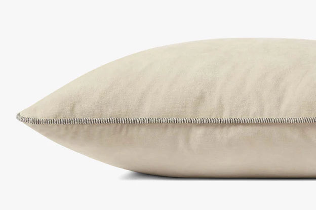 CHRIS LOVES JULIA IVORY PILLOW