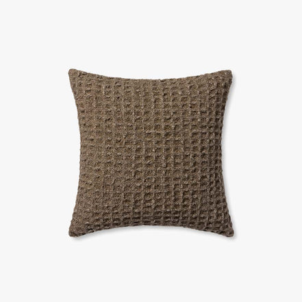 AMBER LEWIS BRN PILLOW 22X22"