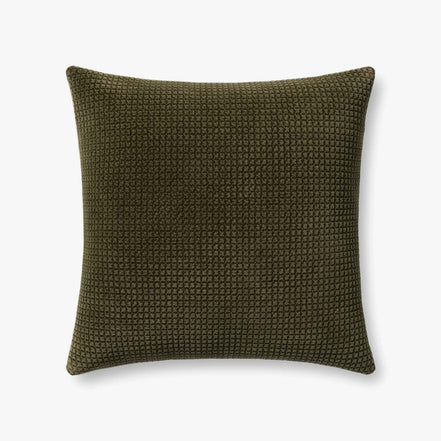 DARK OLIVE PILLOW