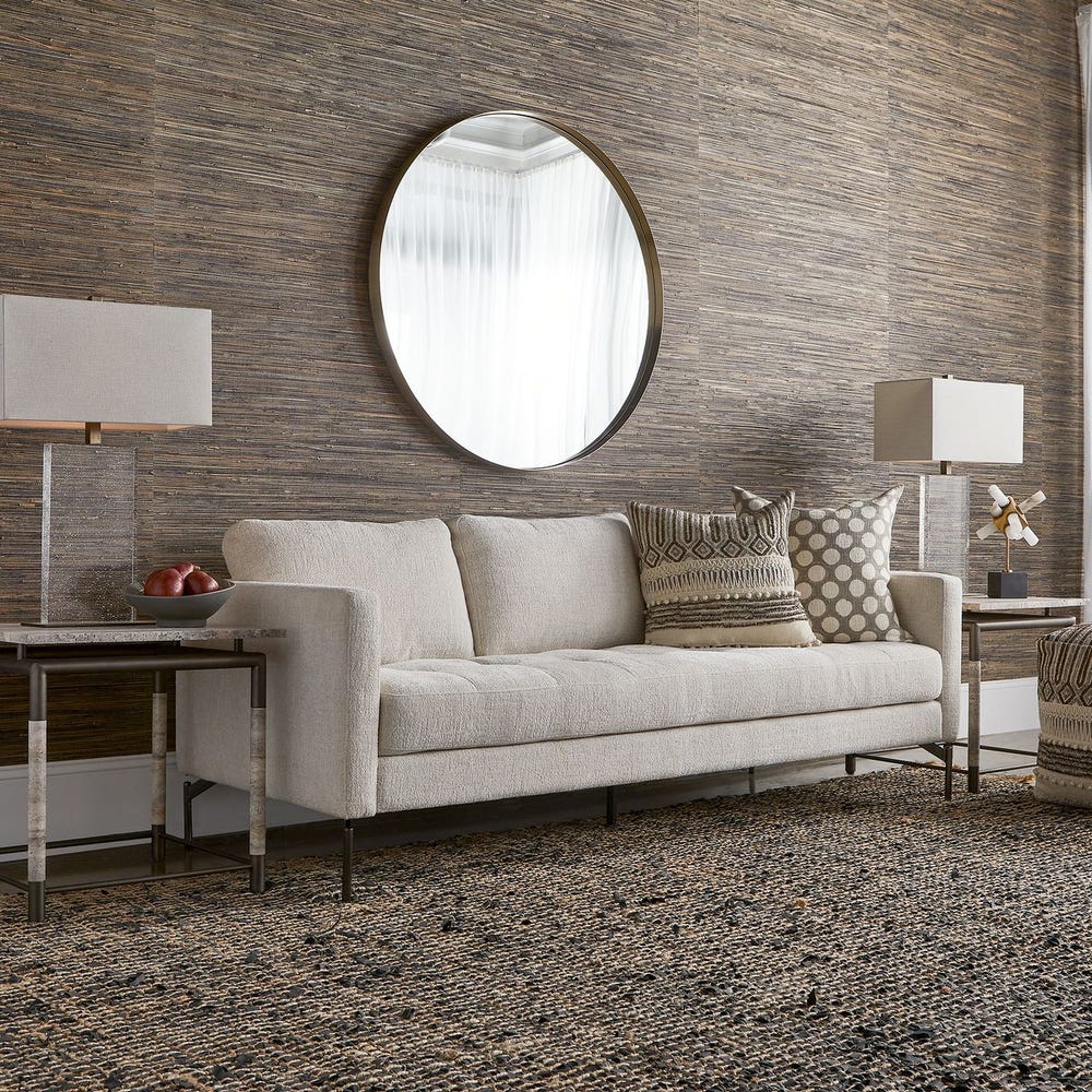 ADREA BRUSHED BRASS MIRROR