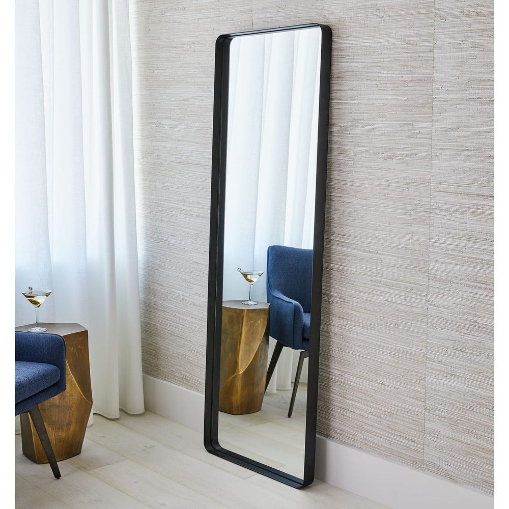 PADRIA BLACK RECTANGLE MIRROR