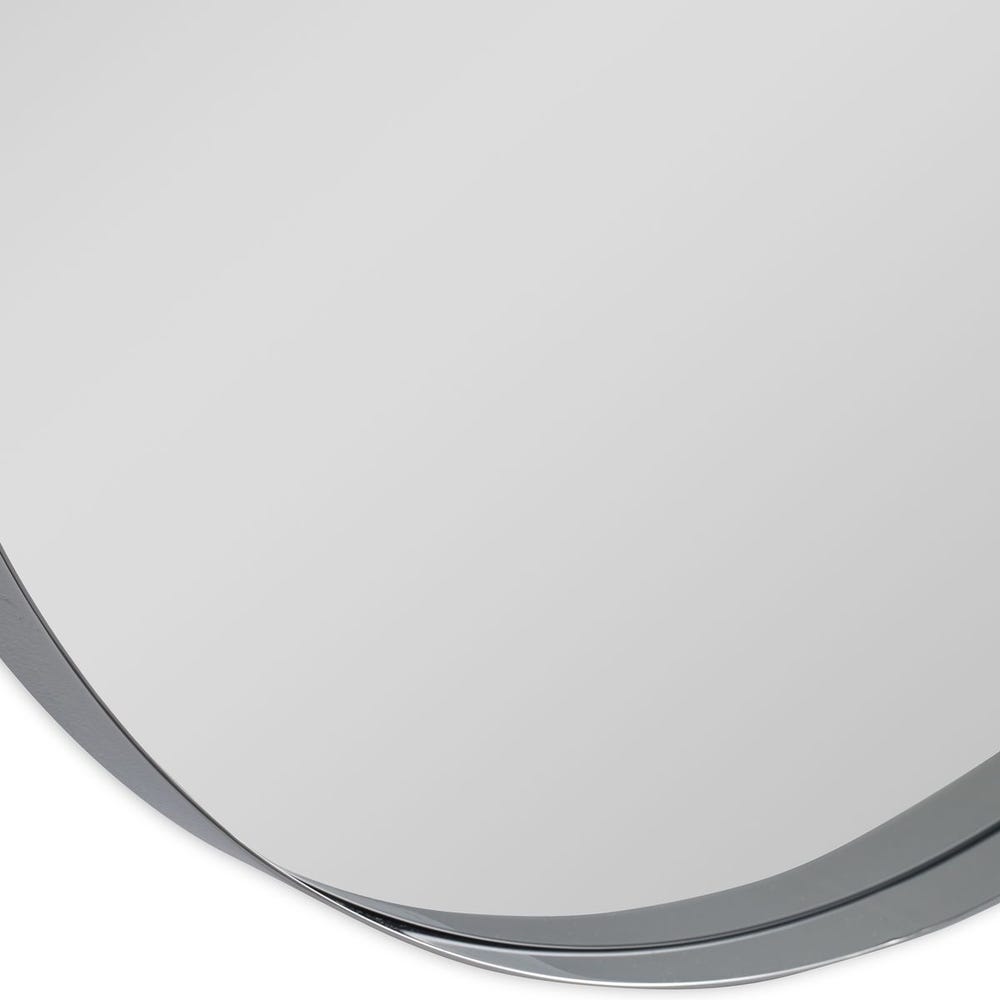 PADRIA NICKEL ROUND MIRROR