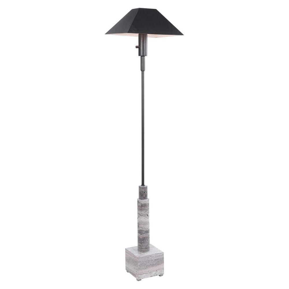 TELESCOPE GRAY FLOOR LAMP