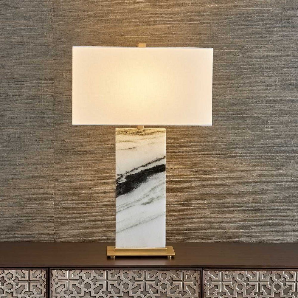 PANDA MARBLE TABLE LAMP