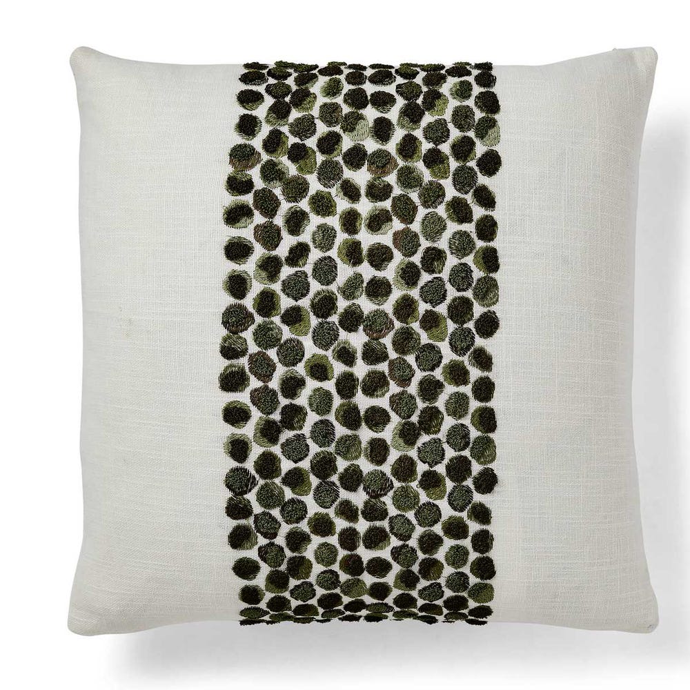 FIG LEAF GREEN PILLOW