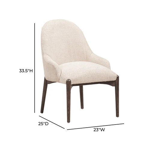 GLEN CHENILLE DINNG CHAIR