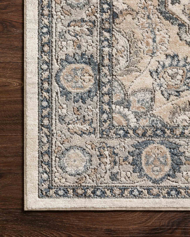 TEAGAN RUG NATURAL/LT GREY 5X7