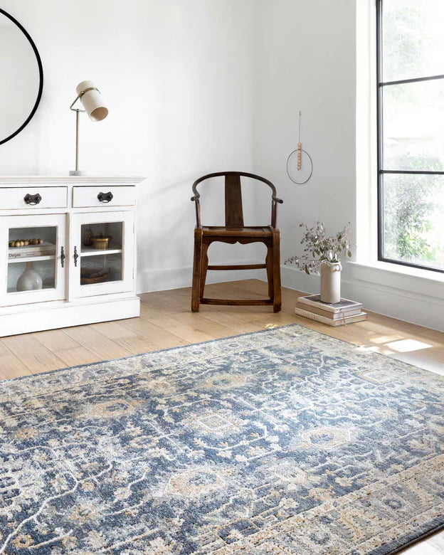 TEAGAN DENIM PEBBLE 5X8 RUG