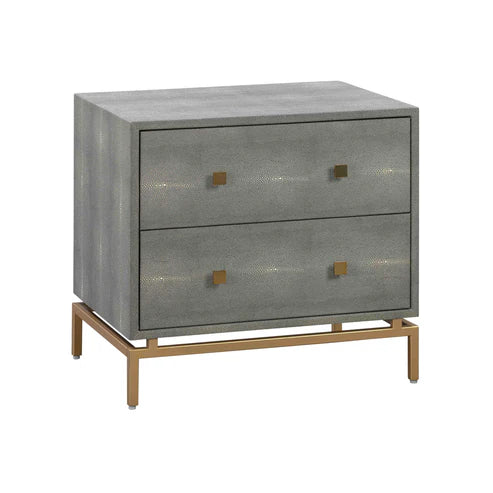 PESCE SHAGREEN NIGHTSTAND