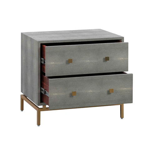 PESCE SHAGREEN NIGHTSTAND