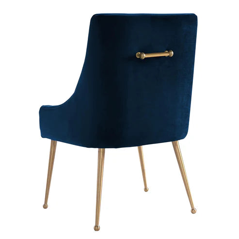 TRIX NAVY SIDE CHAIR
