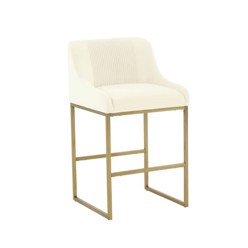 LIA VELVET COUNTER STOOL