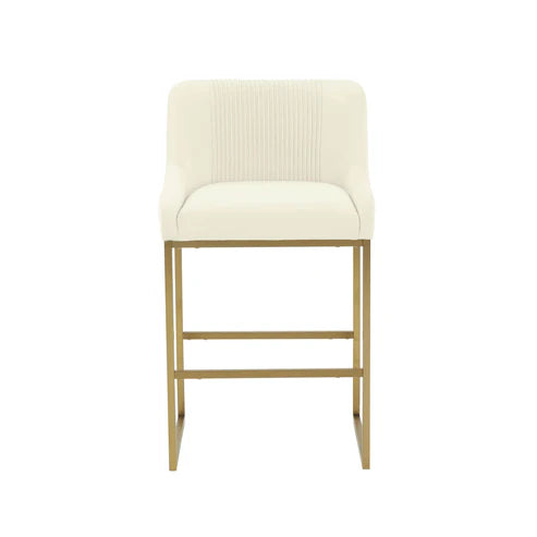 LIA VELVET COUNTER STOOL
