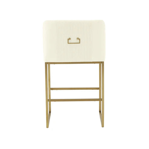 LIA VELVET COUNTER STOOL