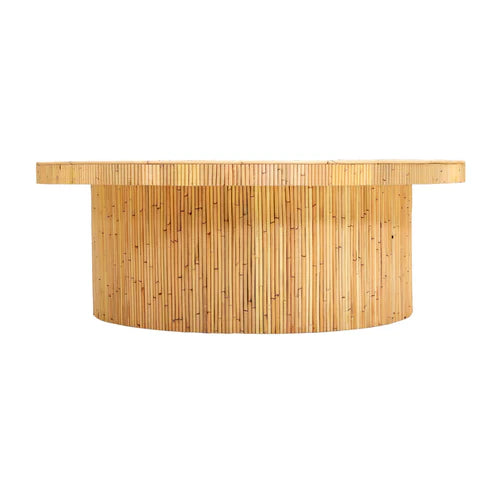 ALIA RATTAN ROUND COFFE TABLE