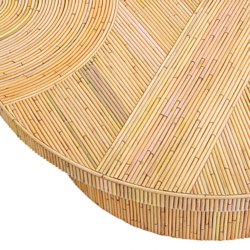 ALIA RATTAN ROUND COFFE TABLE