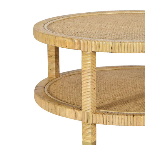 MARA NATURAL RATTAN COFFEE TABLE