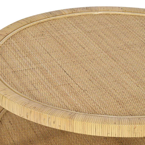 MARA NATURAL RATTAN COFFEE TABLE