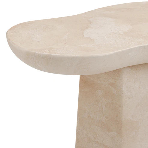 ROSIE KATE FAUX MARBLE SIDE TABLE