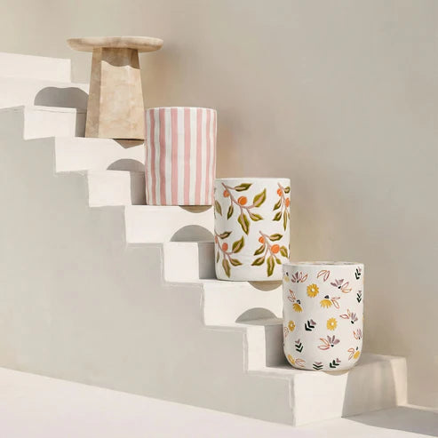 ROSIE KATE FAUX MARBLE SIDE TABLE