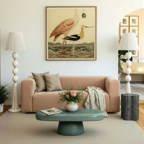PRETTY PEACH SOFA