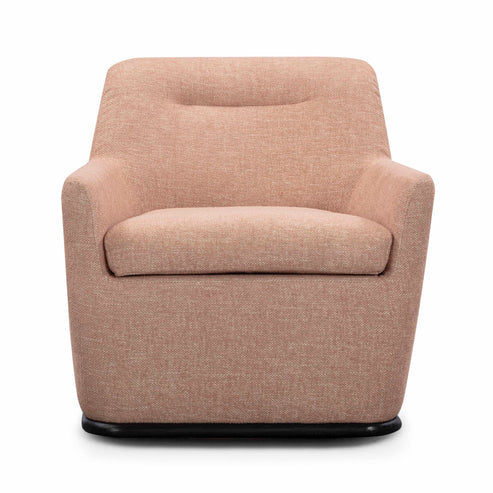 MARLOW PEACH SWIVEL ACCENT CHAIR