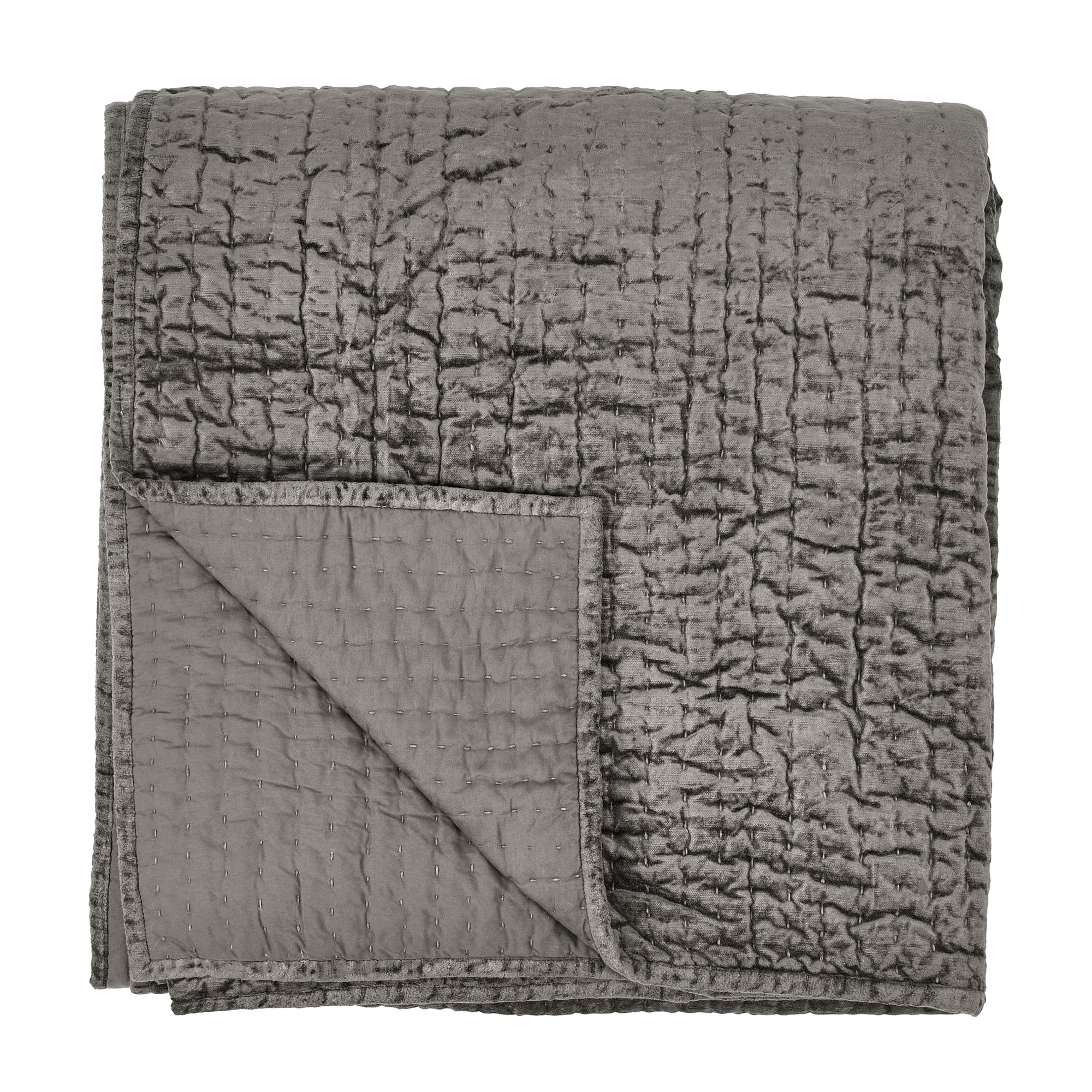 BARI VELVET DESERT KING QUILT