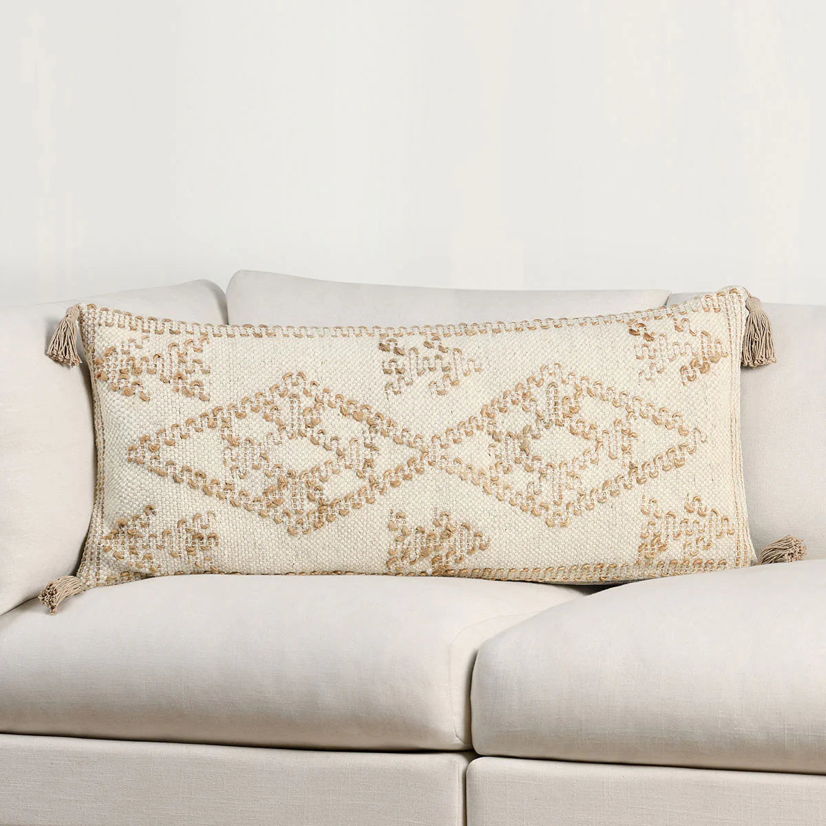 FARM IVORY/NATURAL PILLOW