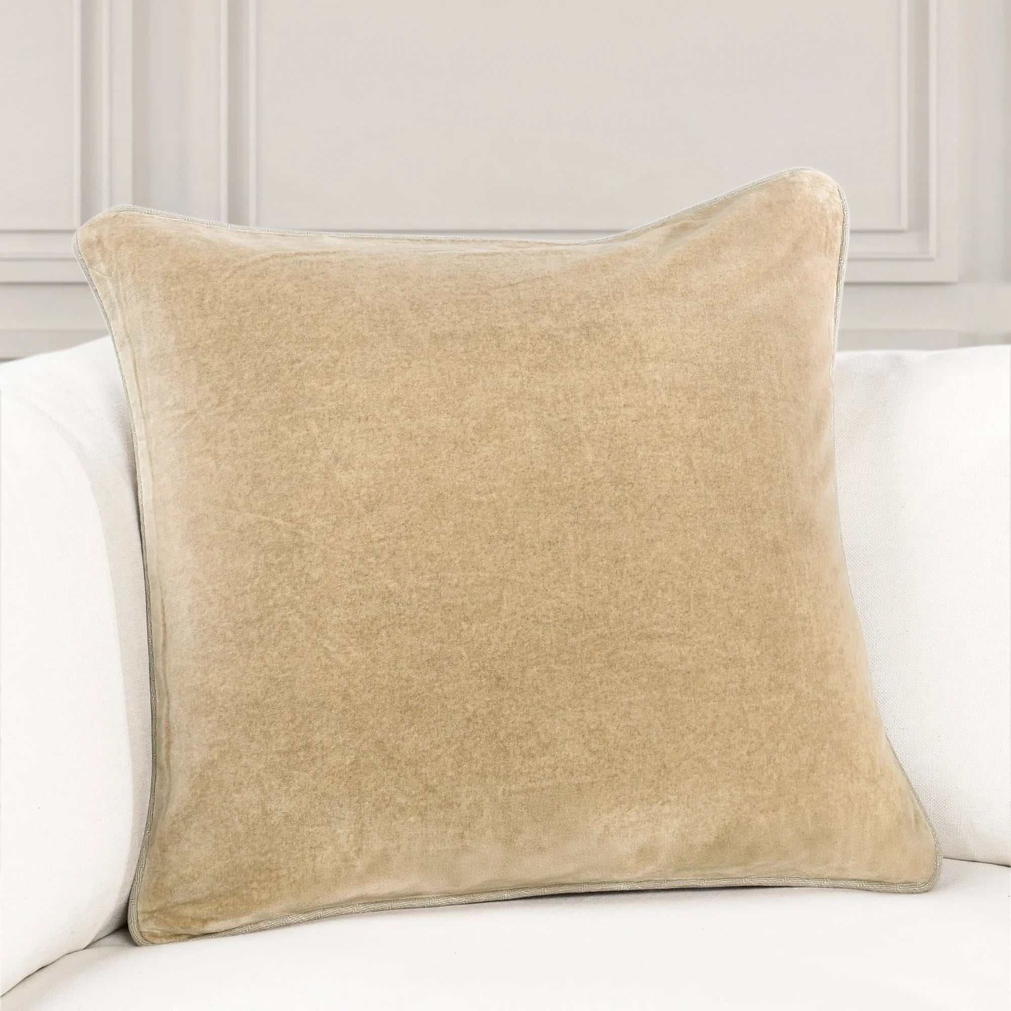 VELVET WHEAT PILLOW