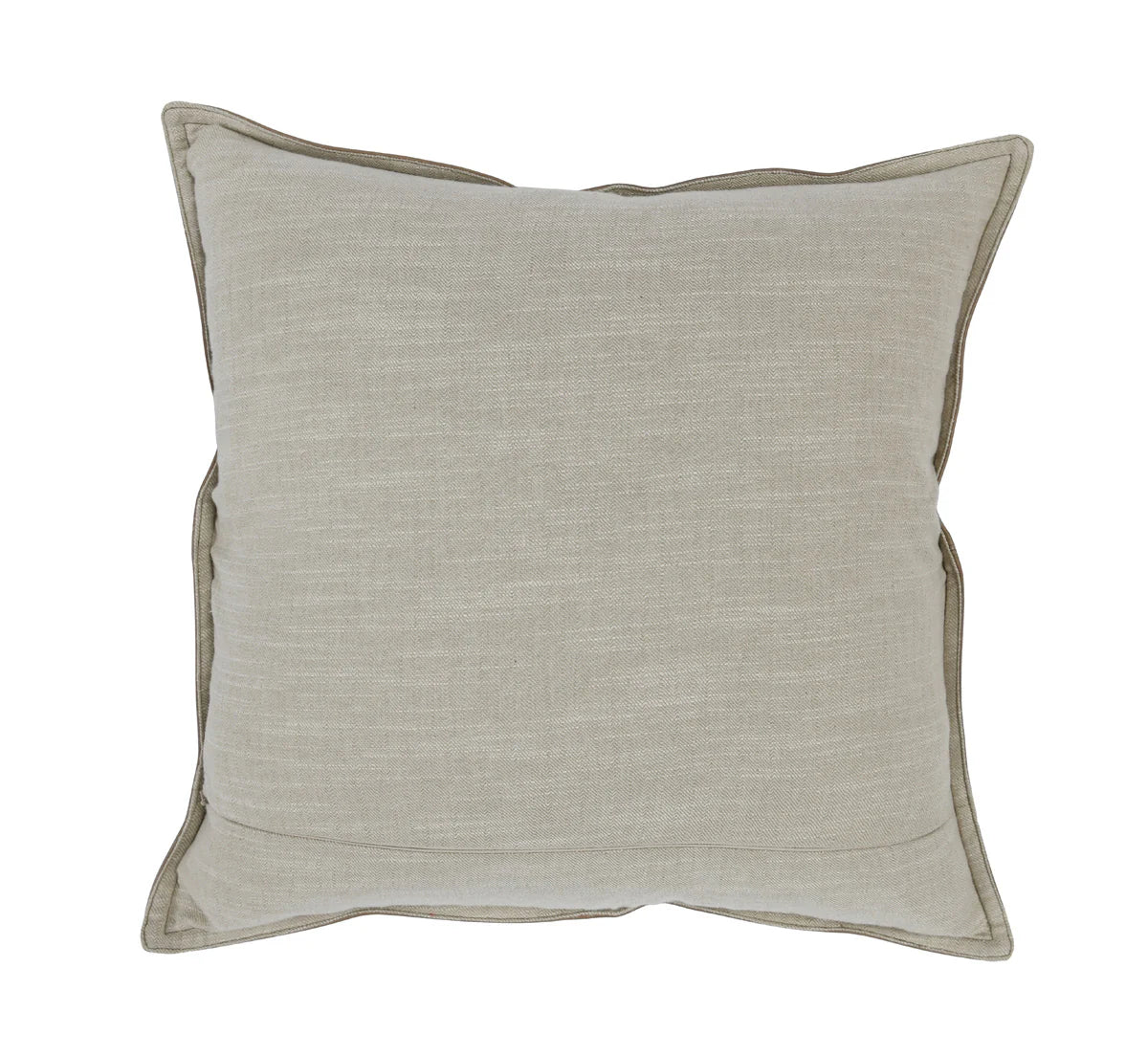 LEATHER SANDSTORM TAUPE PILLOW