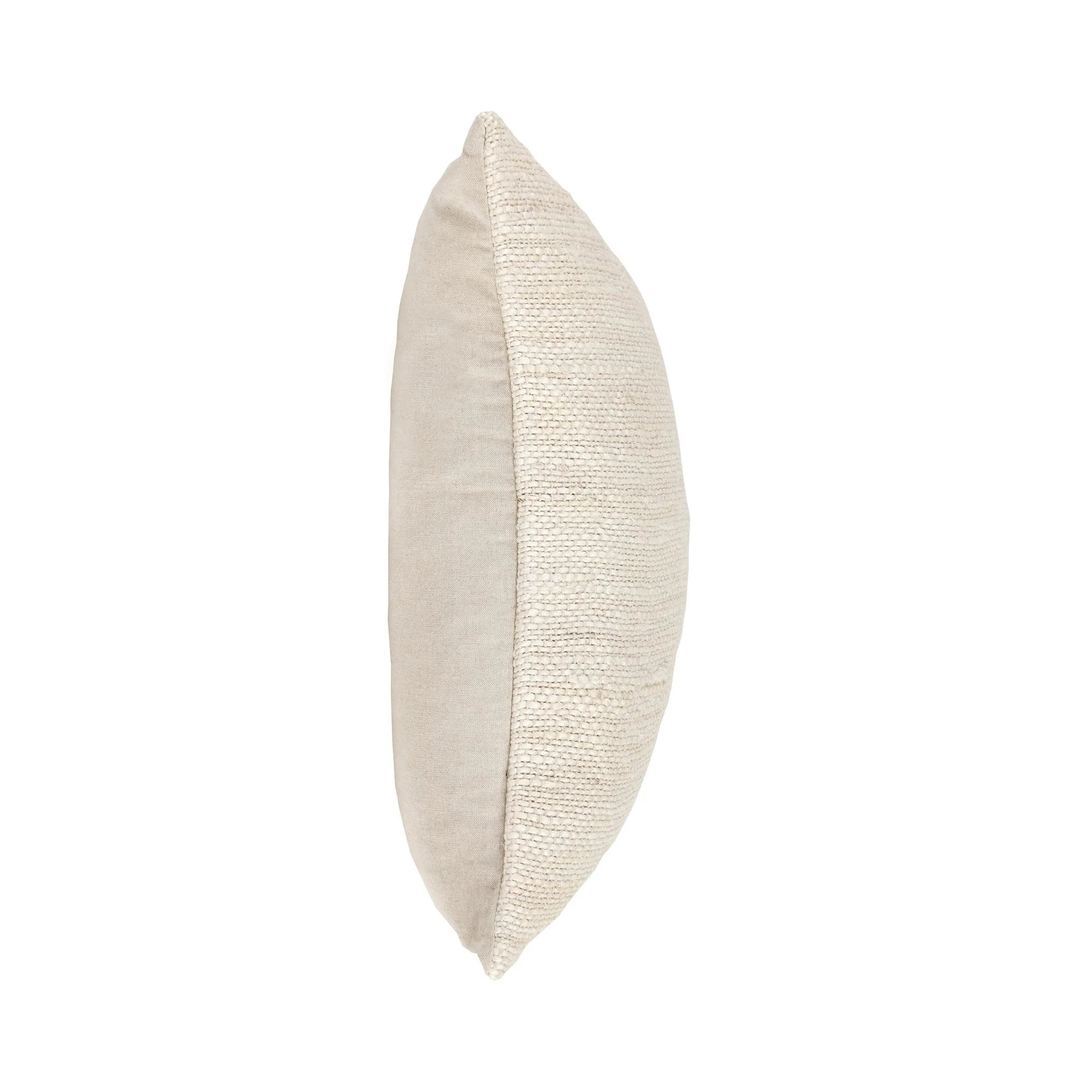 IVORY JUTE PILLOW