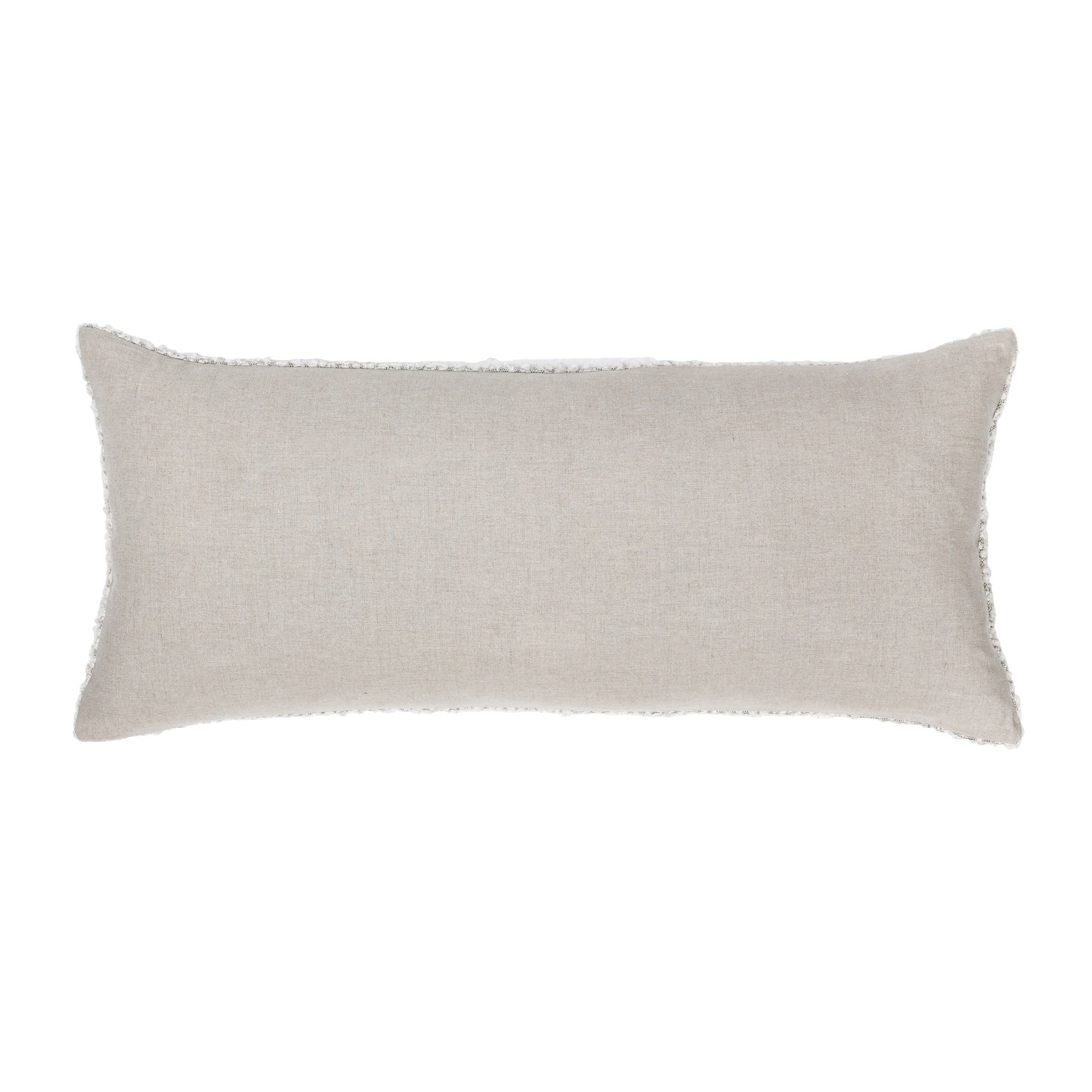 IVORY/NATURAL PILLOW