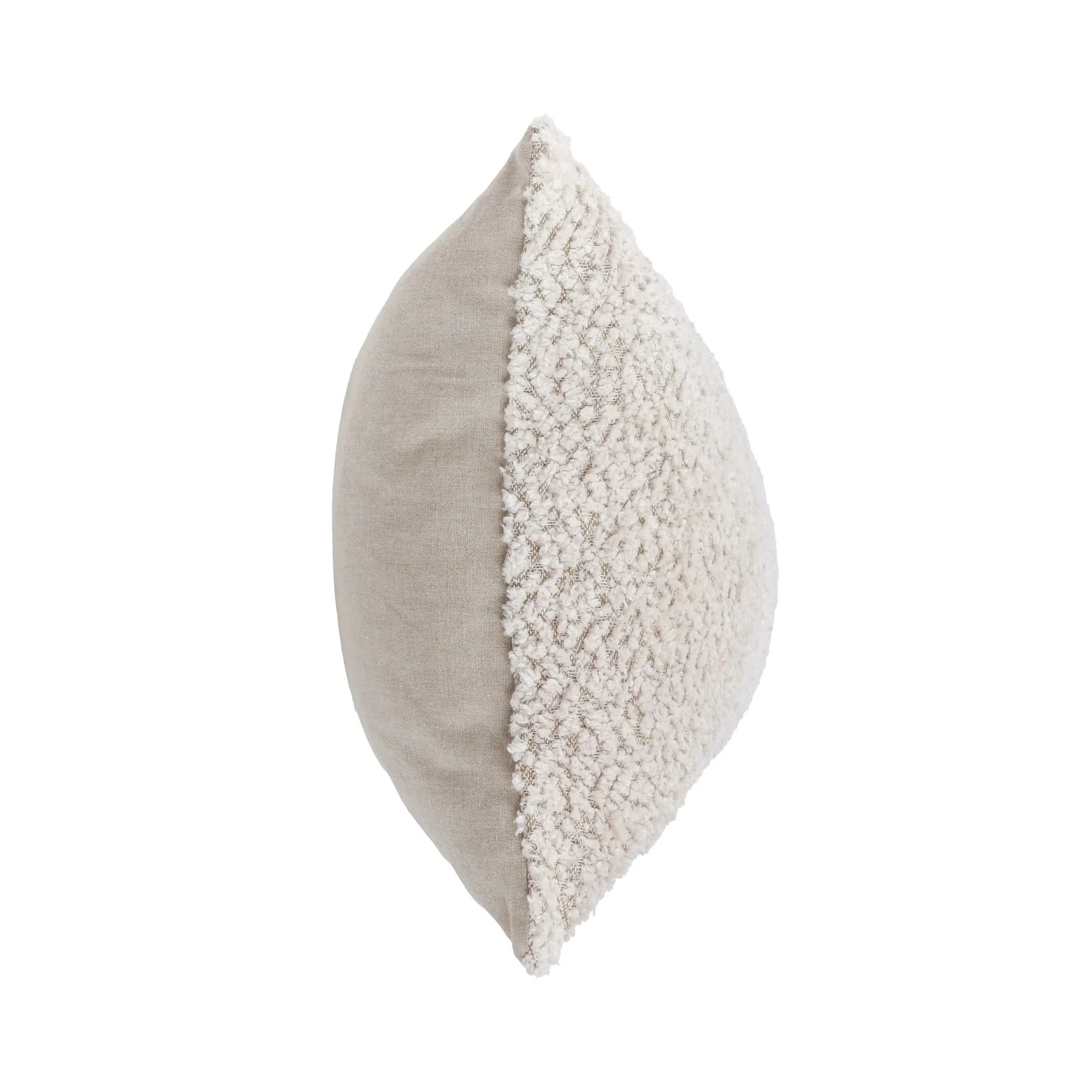 IVORY/NATURAL PILLOW
