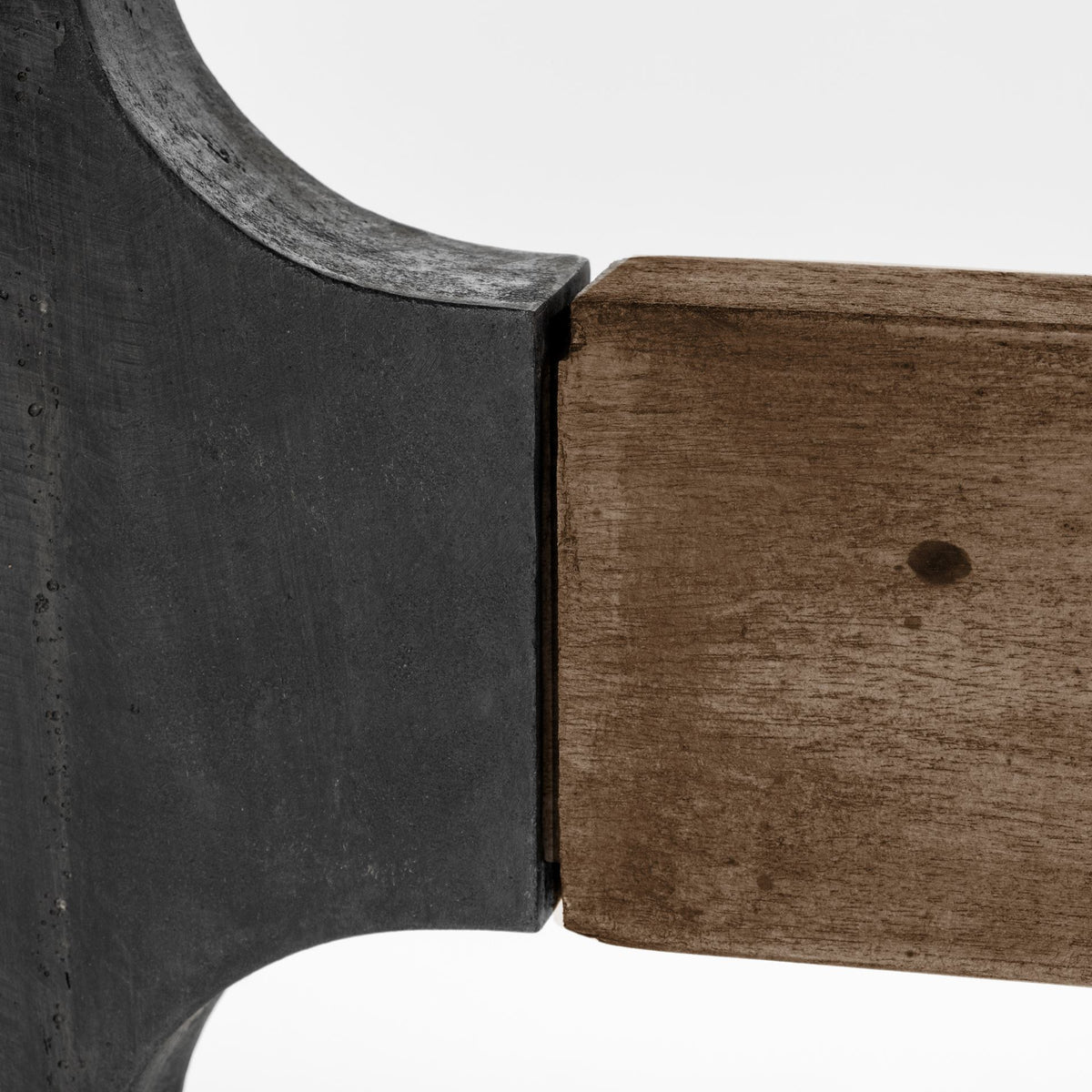 AX BROWN WOOD DINING TABLE