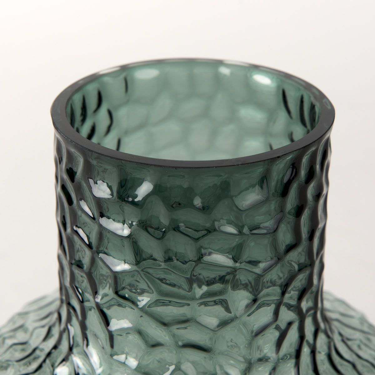 JOLENE SHORT VASE-GREEN