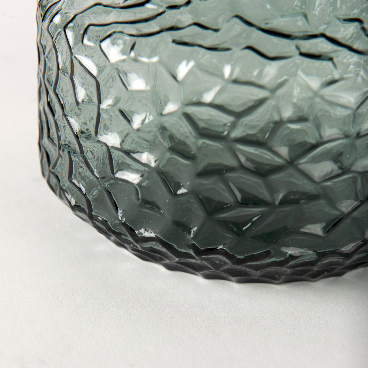 JOLENE SHORT VASE-GREEN