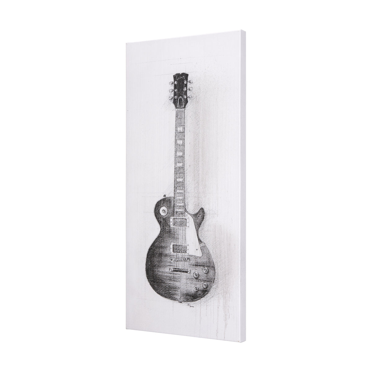 GUITAR CANVAS ART III-LAKE : 20X44