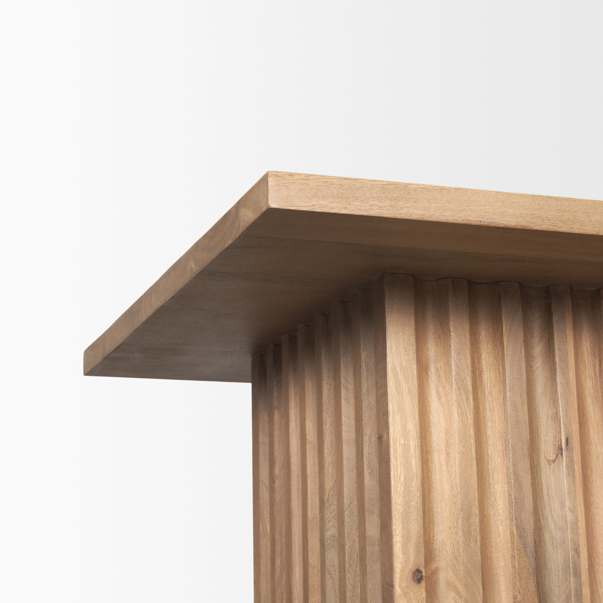 JENNA LIGHT WOOD END TABLE