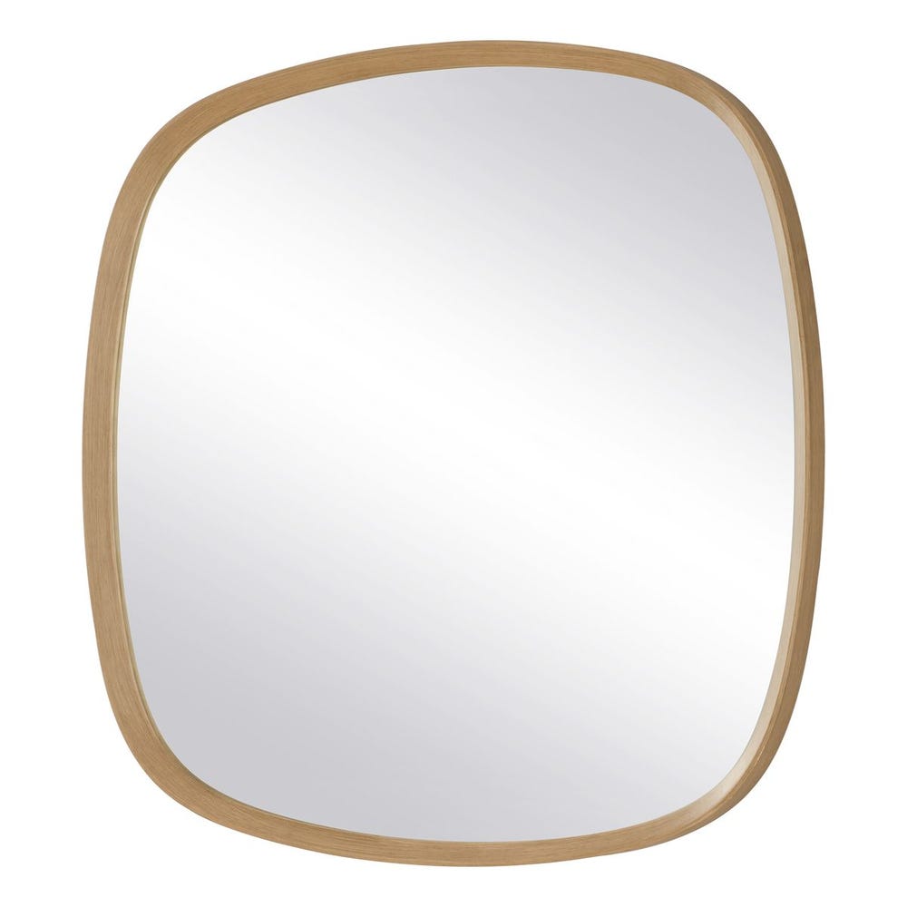 NICOLE WOOD MIRROR-42"