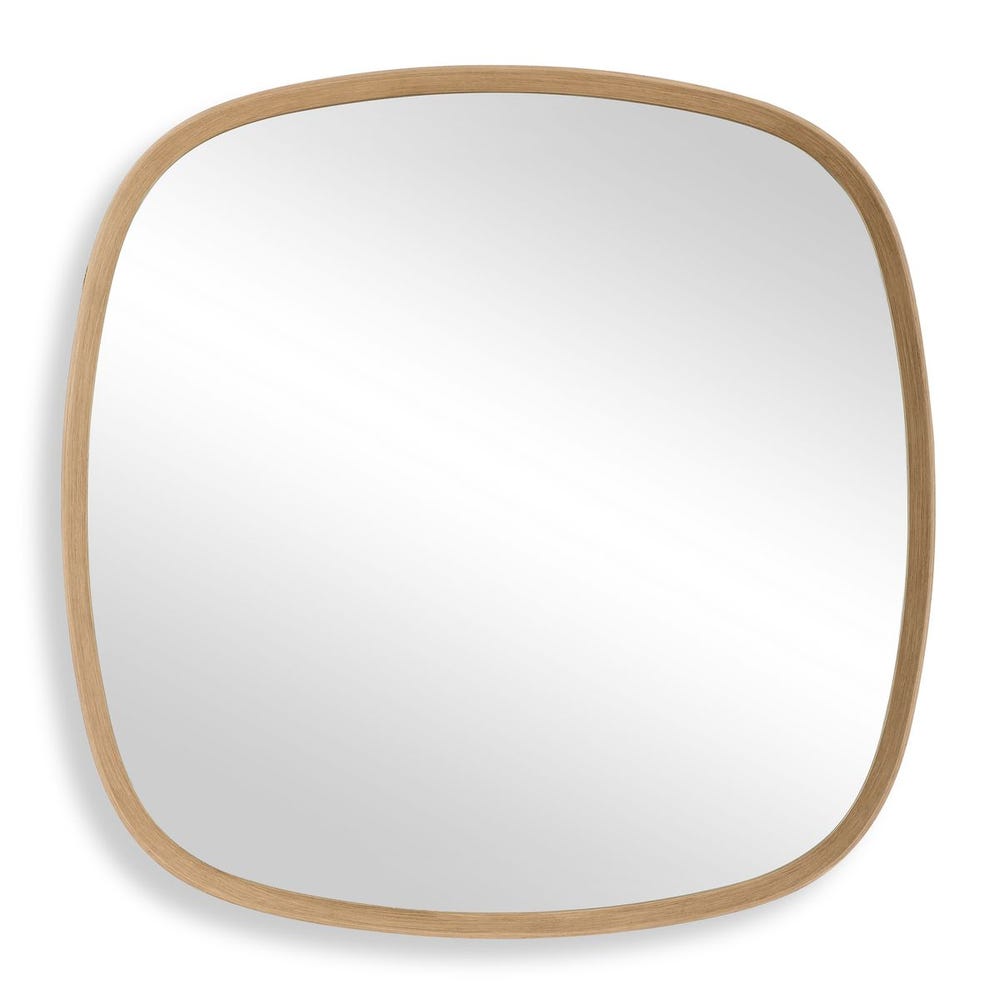 NICOLE WOOD MIRROR-42"