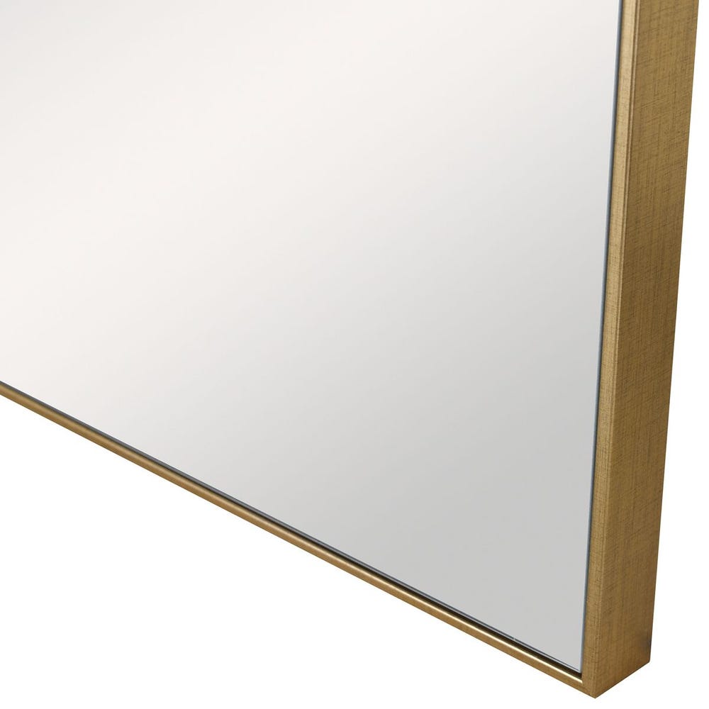 ALEXA GOLD SQUARE MIRROR