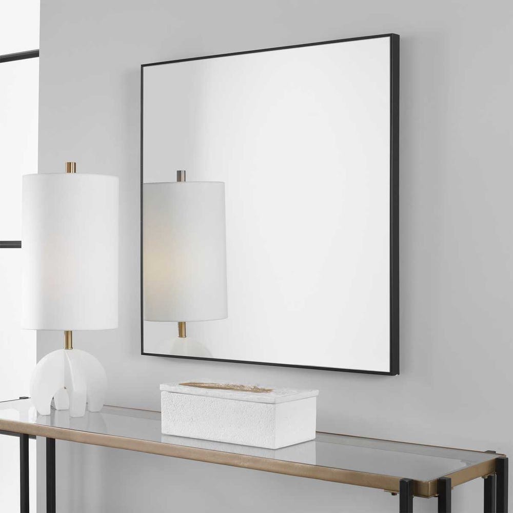 ALEXO BLAK SQAURE MIRROR