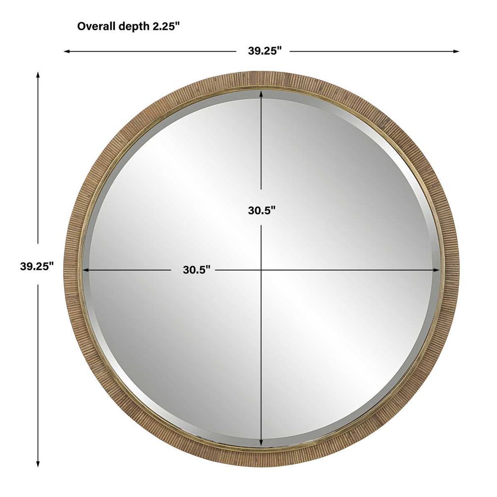 TROPICAL ROUND MIRROR
