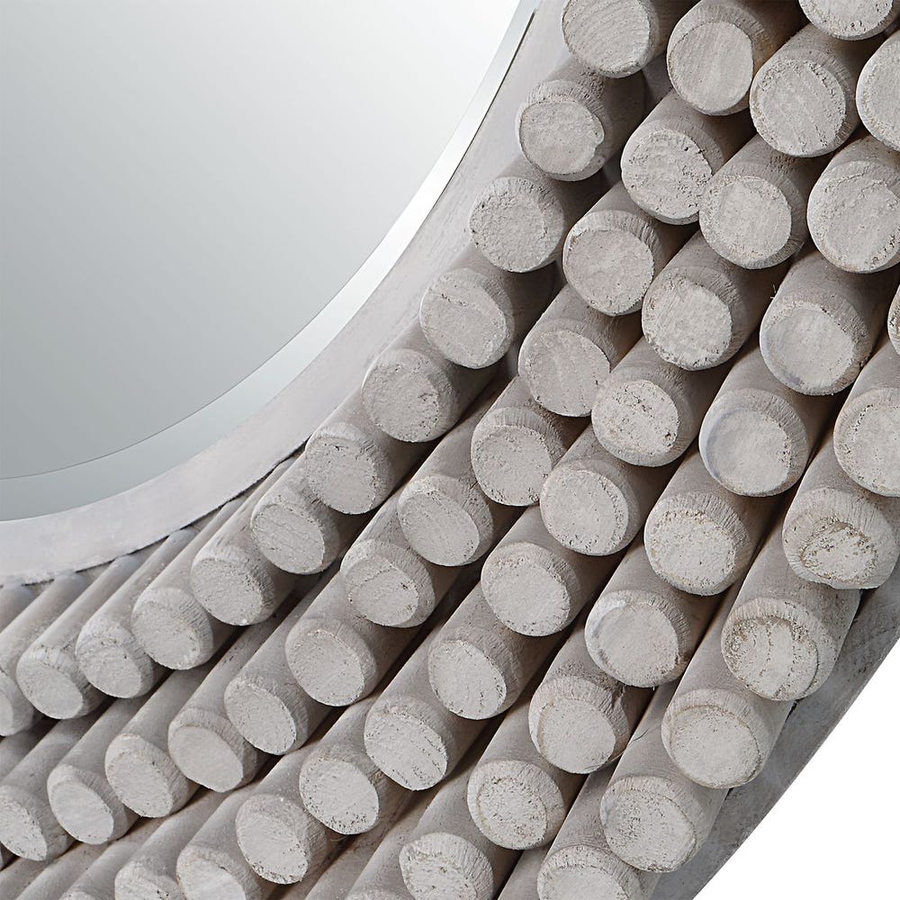 PORT GREY ROUND MIRROR