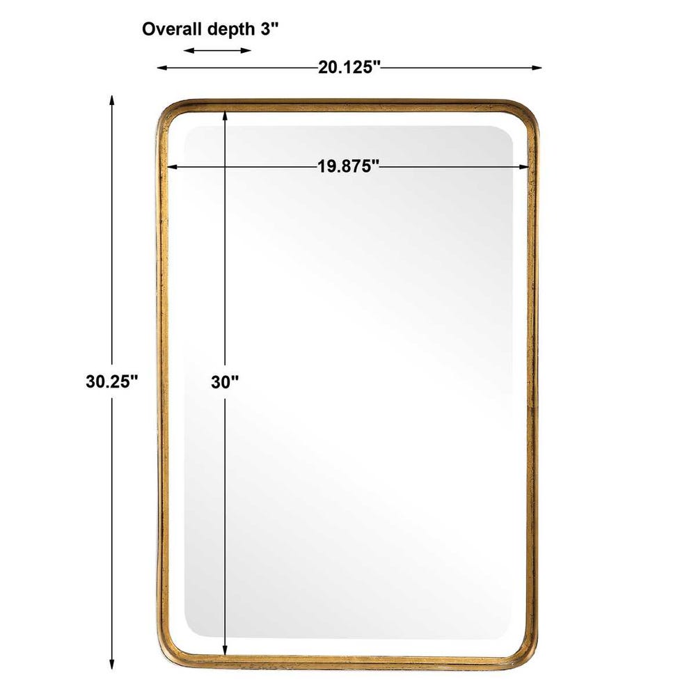 CROFTEN GOLD MIRROR