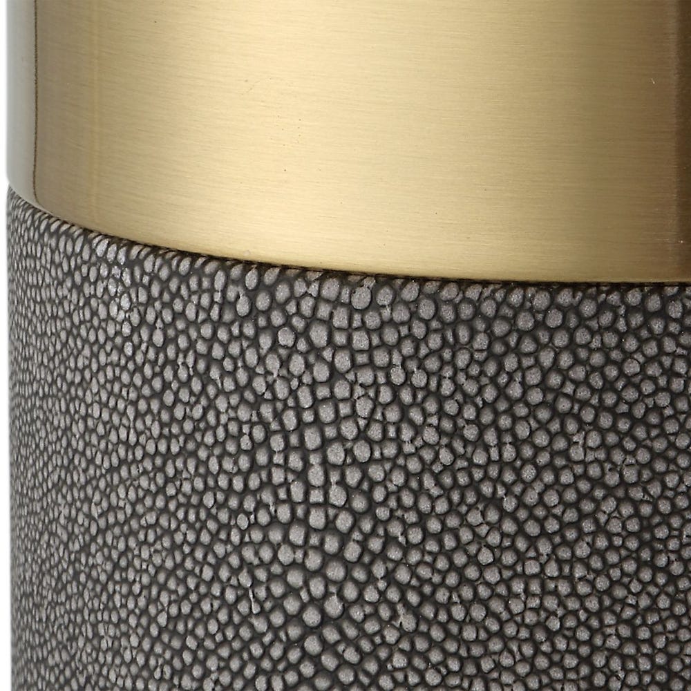 SHAGREEN CANDLE HOLDER SET OF 2