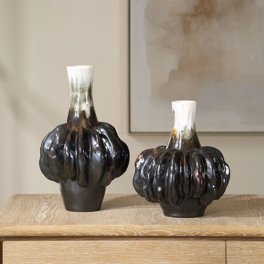 BRYAN VASES-SET OF 2
