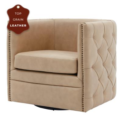 GARRETT BEIGE ACCENT CHAIR
