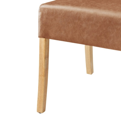VALERIE FAUX LEATHER DINING CHAIR